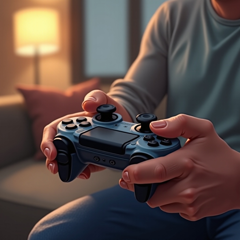 как выключить PS5 с помощью контроллера