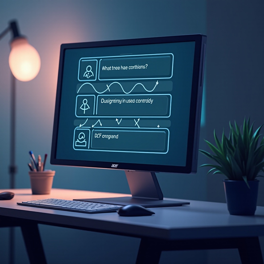 monitor acer nie wyświetla
