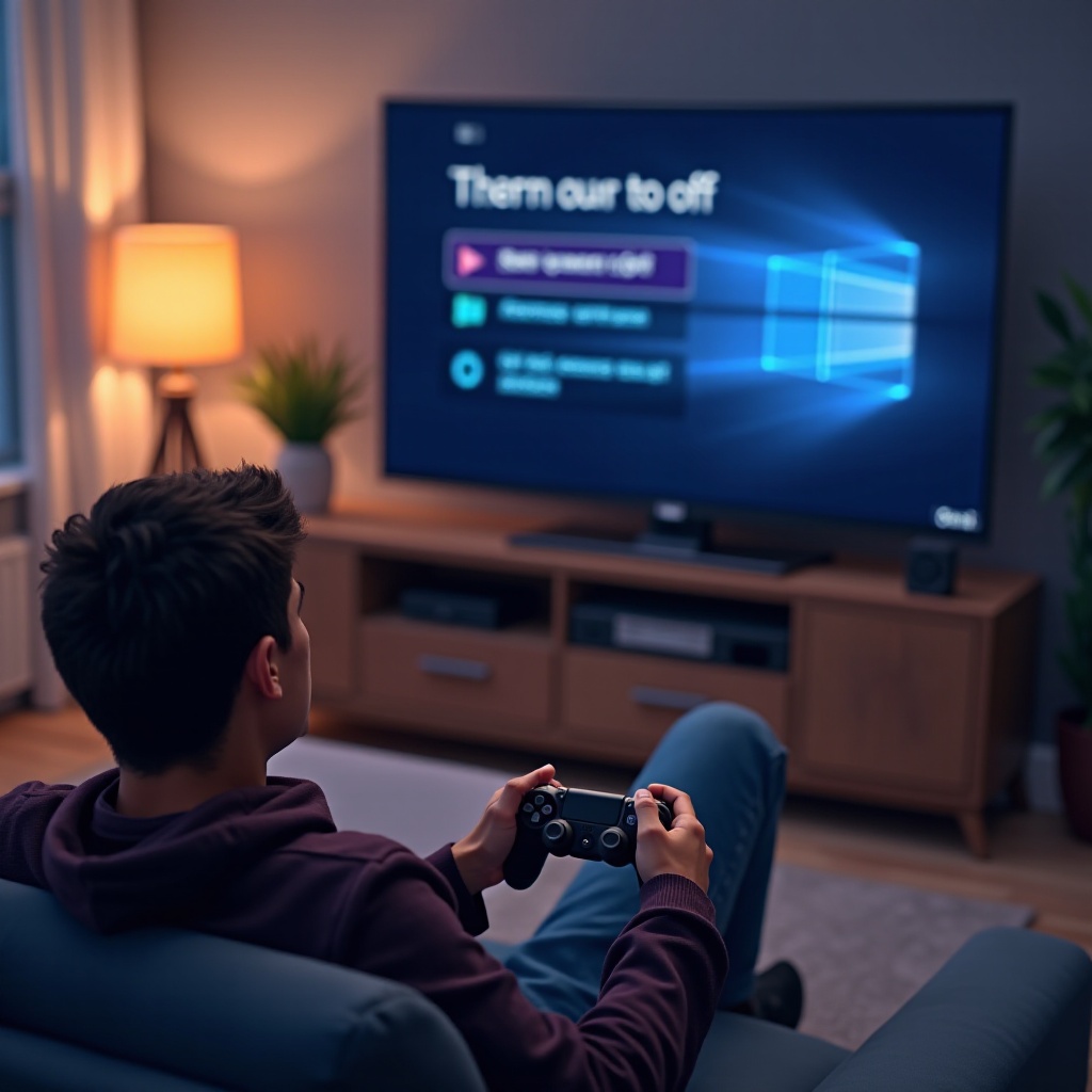 cómo apagar la PS5 desde el controlador