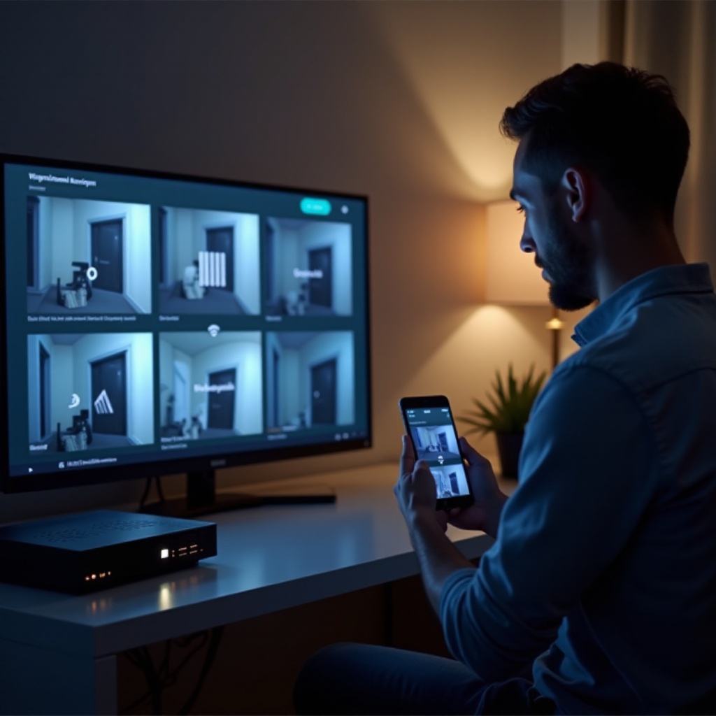 Night Owl brak sygnału na wszystkich kamerach