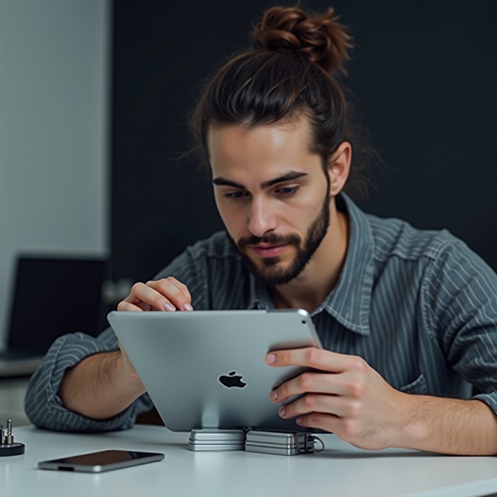 ¿Por qué mi iPad no carga nada?
