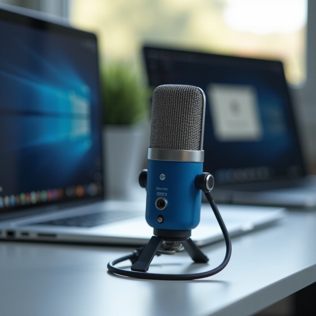 nie wykryto mikrofonu Blue Yeti