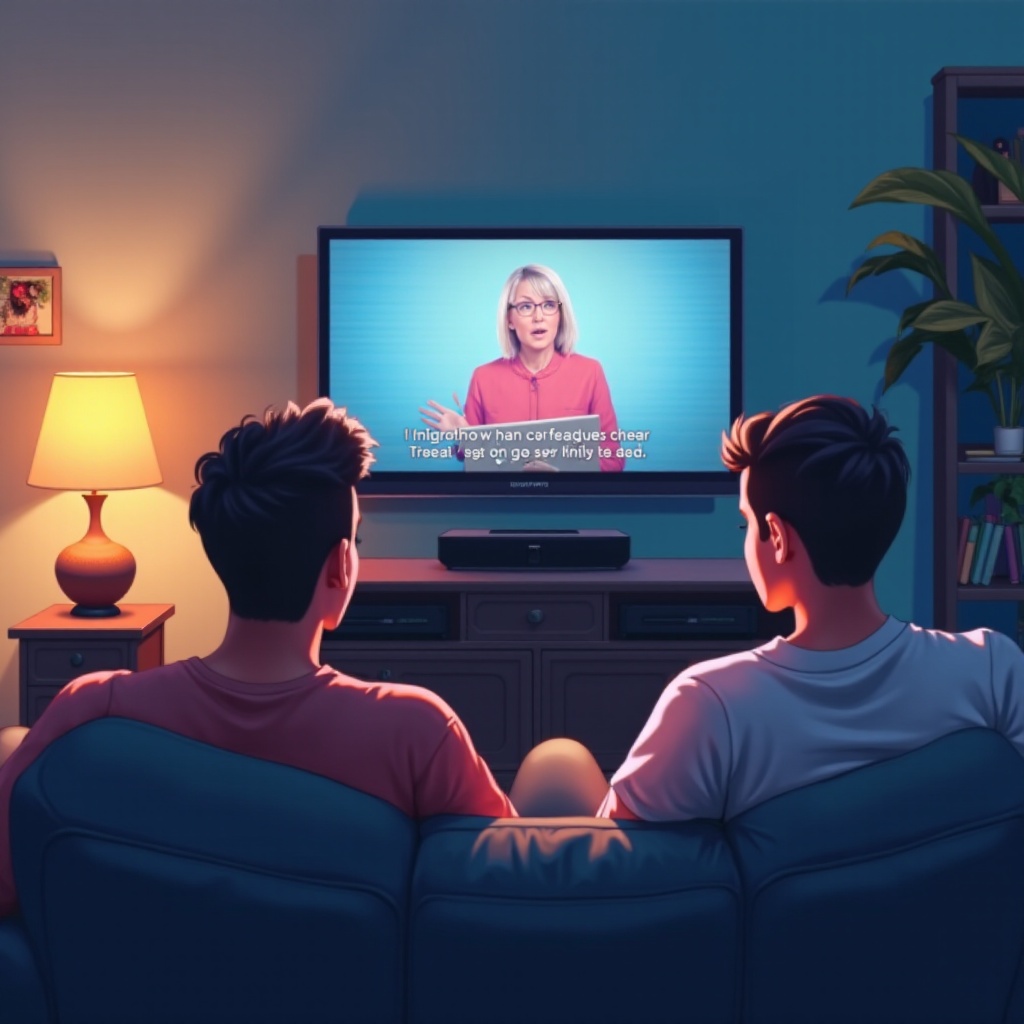 no puedo escuchar el diálogo de la televisión