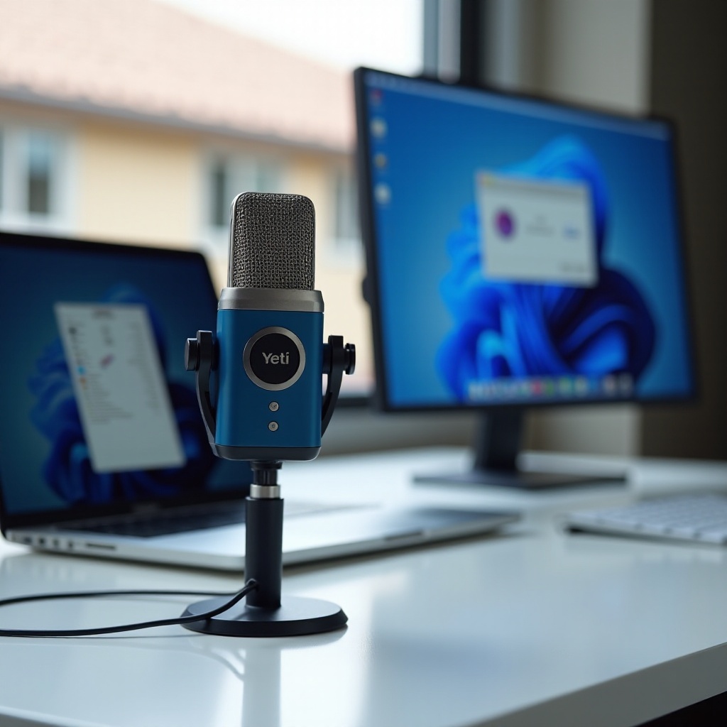 Blue Yeti マイクが検出されません